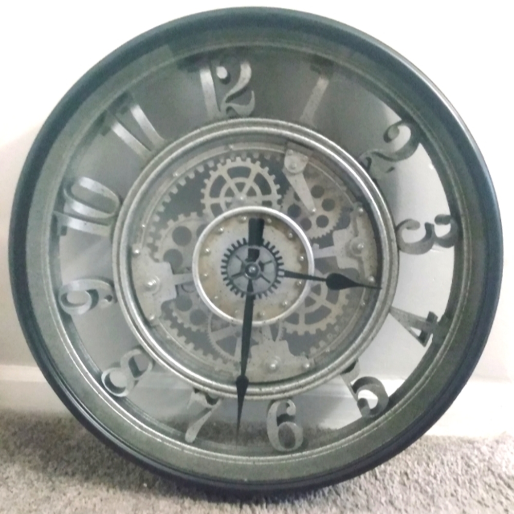 20" Gear Wall Clock